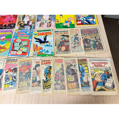 376 - COMICS JOB LOT. Various Titles, Some coverless readers - see pics. 26 items