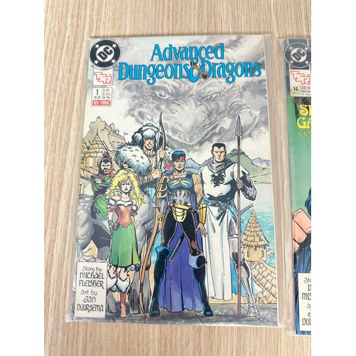 377 - ADVANCED DUNGEONS & DRAGONS #1 & #15.
First ongoing comic books series based on Dungeons & Dragons. ... 