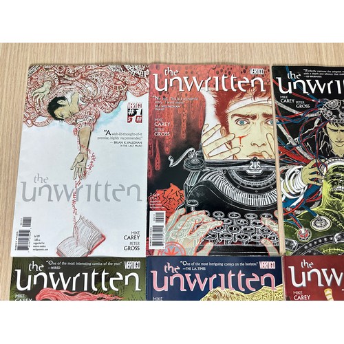 378 - THE UNWRITTEN #1 - 12. Vertigo comics 2009. Run of first 12 consecutive comics. FN Condition.