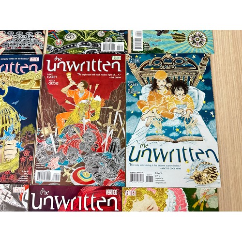 378 - THE UNWRITTEN #1 - 12. Vertigo comics 2009. Run of first 12 consecutive comics. FN Condition.