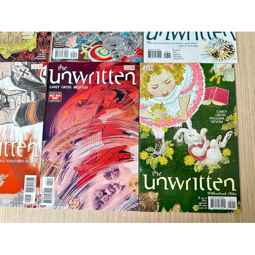 378 - THE UNWRITTEN #1 - 12. Vertigo comics 2009. Run of first 12 consecutive comics. FN Condition.