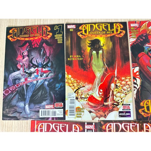 379 - ANGELA: QUEEN OF HEL. #1 - 7. Complete Limited series. Marvel Comics 2015. VFN Condition.