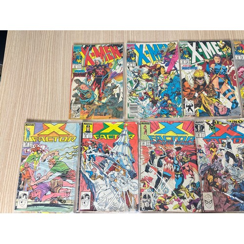 380 - X-MEN RELATED BUNDLE OF 17 Comics featuring X-Men Vol. 2 and X-Factor Comics. VG/FN Condition.