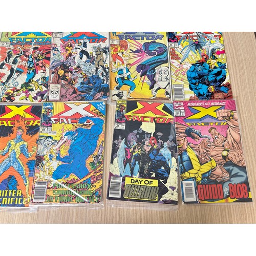 380 - X-MEN RELATED BUNDLE OF 17 Comics featuring X-Men Vol. 2 and X-Factor Comics. VG/FN Condition.