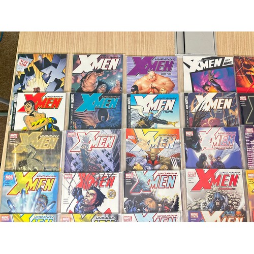 390 - UNCANNY X-MEN #401 - 449. Consecutive run of 49 Numbered comics. Marvel Comics 2002 - 2004.  Include... 