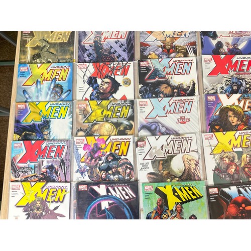 390 - UNCANNY X-MEN #401 - 449. Consecutive run of 49 Numbered comics. Marvel Comics 2002 - 2004.  Include... 