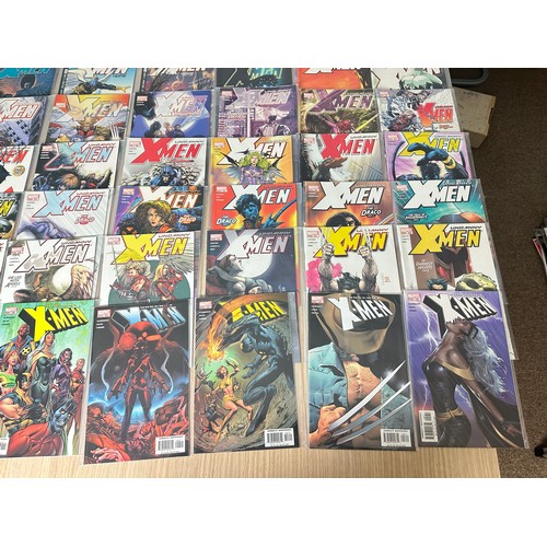 390 - UNCANNY X-MEN #401 - 449. Consecutive run of 49 Numbered comics. Marvel Comics 2002 - 2004.  Include... 