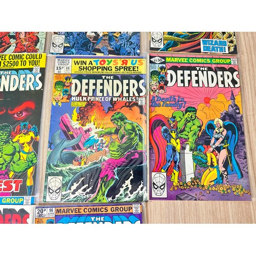 399 - DEFENDERS - Bronze-Age bundle of 14 comics. Featuring #73,74,76,77,79-82,86-90,96. 14 Comics in tota... 