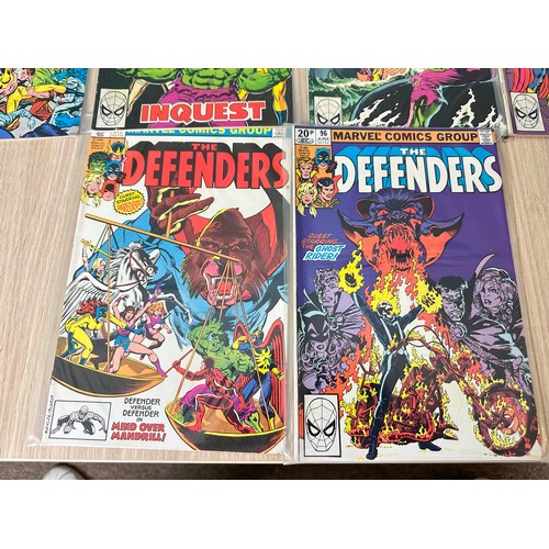 399 - DEFENDERS - Bronze-Age bundle of 14 comics. Featuring #73,74,76,77,79-82,86-90,96. 14 Comics in tota... 