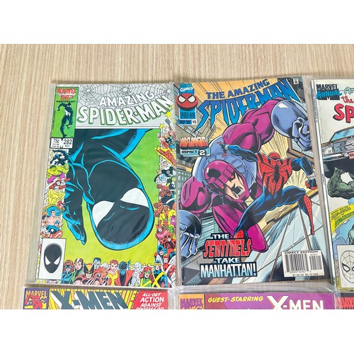 404 - SPIDER-MAN BUNDLE OF COMICS. 13 Comics in total
Featuring:
Amazing Spider-man #282 & 415
Amazing Spi... 