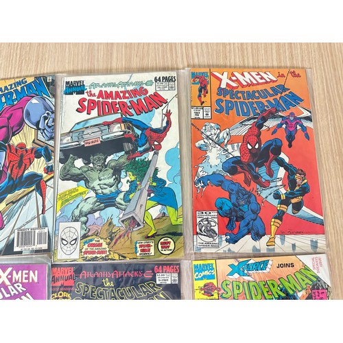 404 - SPIDER-MAN BUNDLE OF COMICS. 13 Comics in total
Featuring:
Amazing Spider-man #282 & 415
Amazing Spi... 