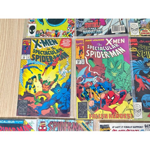 404 - SPIDER-MAN BUNDLE OF COMICS. 13 Comics in total
Featuring:
Amazing Spider-man #282 & 415
Amazing Spi... 