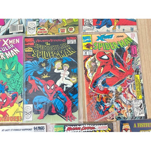 404 - SPIDER-MAN BUNDLE OF COMICS. 13 Comics in total
Featuring:
Amazing Spider-man #282 & 415
Amazing Spi... 