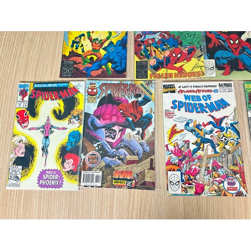 404 - SPIDER-MAN BUNDLE OF COMICS. 13 Comics in total
Featuring:
Amazing Spider-man #282 & 415
Amazing Spi... 