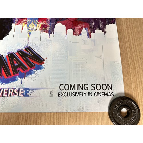 569 - SPIDER-MAN: ACROSS THE SPIDER-VERSE (2023) Original UK QUAD Cinema Film Poster. Mint Condition. Doub... 