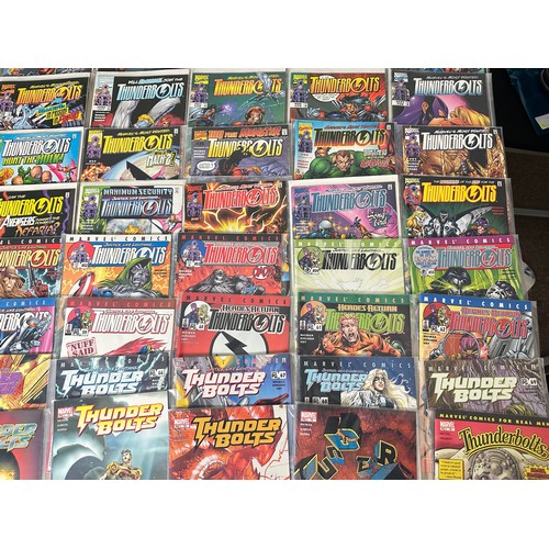 432 - THUNDERBOLTS Vol.1. Bundle of 63 Comics. Marvel Comics 1997. Featuring: #0, #1 - 3, 6 , 14, 15, 17-1... 