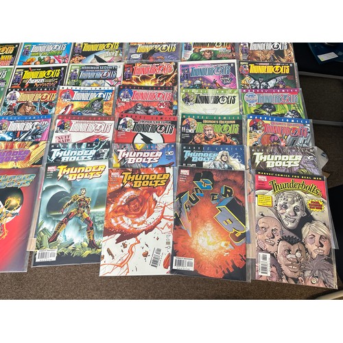 432 - THUNDERBOLTS Vol.1. Bundle of 63 Comics. Marvel Comics 1997. Featuring: #0, #1 - 3, 6 , 14, 15, 17-1... 