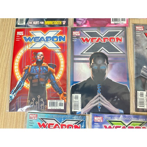 434 - WEAPON X Vol.2. #1 - 11 & #14 plus Annual 2001 Marvel Comics 2002. 13 Comics in total. VFN/NM Condit... 