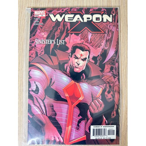 434 - WEAPON X Vol.2. #1 - 11 & #14 plus Annual 2001 Marvel Comics 2002. 13 Comics in total. VFN/NM Condit... 