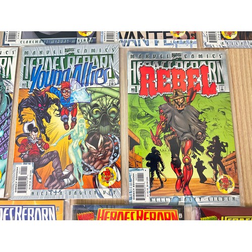 442 - HEROES REBORN ONE-SHOT BUNDLE + HEROES REBORN: THE RETURN #1 - 4. 
Featuring 7 x Heroes reborn title... 