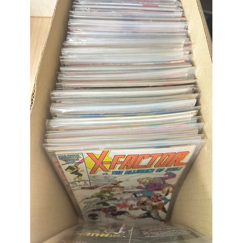 444 - COMPLETE X-FACTOR COMIC LOT #1 - 149 PLUS ANNUALS. 
A unique opportunity to own the complete X-Facto... 