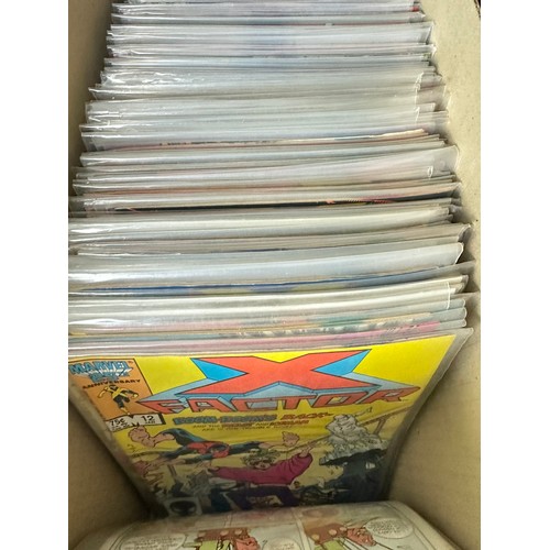 444 - COMPLETE X-FACTOR COMIC LOT #1 - 149 PLUS ANNUALS. 
A unique opportunity to own the complete X-Facto... 