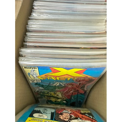 444 - COMPLETE X-FACTOR COMIC LOT #1 - 149 PLUS ANNUALS. 
A unique opportunity to own the complete X-Facto... 