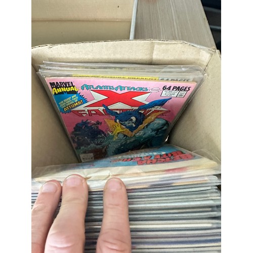 444 - COMPLETE X-FACTOR COMIC LOT #1 - 149 PLUS ANNUALS. 
A unique opportunity to own the complete X-Facto... 