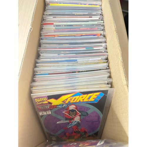 445 - X-FORCE COMIC COLLECTION (ALMOST COMPLETE) #1 - 129 PLUS ANNUALS. Only missing #110 - 115. INCLUDES ... 