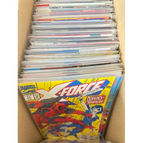 445 - X-FORCE COMIC COLLECTION (ALMOST COMPLETE) #1 - 129 PLUS ANNUALS. Only missing #110 - 115. INCLUDES ... 