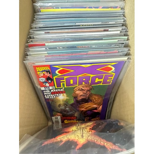 445 - X-FORCE COMIC COLLECTION (ALMOST COMPLETE) #1 - 129 PLUS ANNUALS. Only missing #110 - 115. INCLUDES ... 