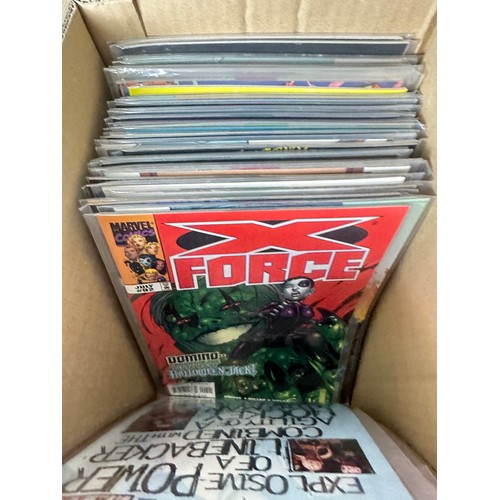 445 - X-FORCE COMIC COLLECTION (ALMOST COMPLETE) #1 - 129 PLUS ANNUALS. Only missing #110 - 115. INCLUDES ... 