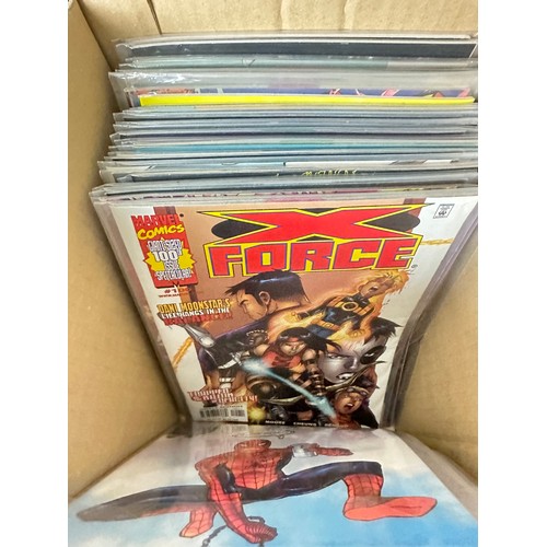 445 - X-FORCE COMIC COLLECTION (ALMOST COMPLETE) #1 - 129 PLUS ANNUALS. Only missing #110 - 115. INCLUDES ... 