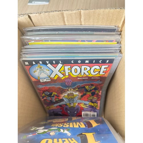 445 - X-FORCE COMIC COLLECTION (ALMOST COMPLETE) #1 - 129 PLUS ANNUALS. Only missing #110 - 115. INCLUDES ... 