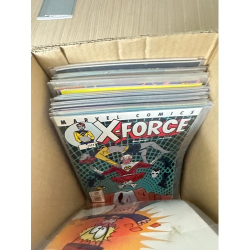 445 - X-FORCE COMIC COLLECTION (ALMOST COMPLETE) #1 - 129 PLUS ANNUALS. Only missing #110 - 115. INCLUDES ... 