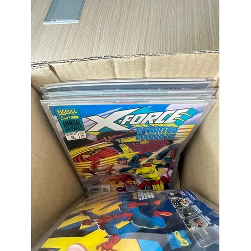 445 - X-FORCE COMIC COLLECTION (ALMOST COMPLETE) #1 - 129 PLUS ANNUALS. Only missing #110 - 115. INCLUDES ... 