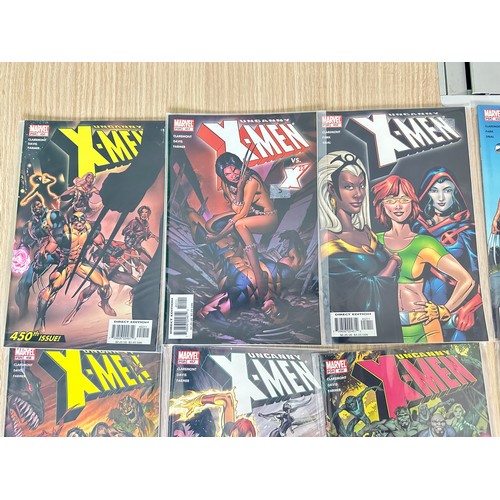 447 - UNCANNY X-MEN #450 - 467. Complete Consecutive run of 18 comics Marvel Comics 2004 to 2006. All VFN ... 