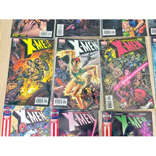 447 - UNCANNY X-MEN #450 - 467. Complete Consecutive run of 18 comics Marvel Comics 2004 to 2006. All VFN ... 