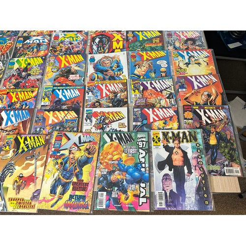 448 - X-MAN #1 - 38 plus #46, 47, 50, 60, 63 plus 1997 Annual. 
Marvel Comics 1995 onwards. All VFN Condit... 