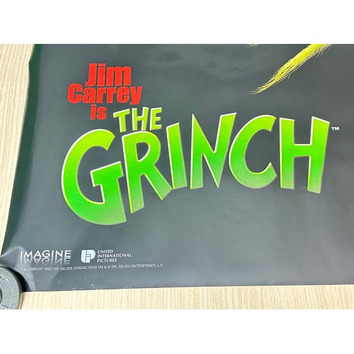 568 - THE GRINCH ORIGINAL RARE UK QUAD DOUBLE-SIDED TEASER CINEMA MOVIE FILM POSTER. (2000).
Very Good con... 