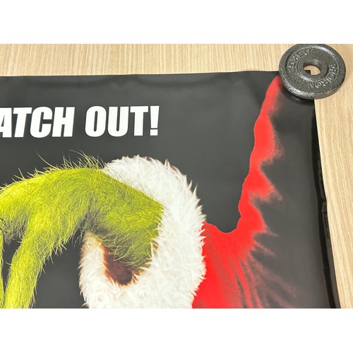 568 - THE GRINCH ORIGINAL RARE UK QUAD DOUBLE-SIDED TEASER CINEMA MOVIE FILM POSTER. (2000).
Very Good con... 