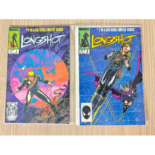 454 - LONGSHOT #1 - 6. Complete 6 issue Limited Series. Marvel Comics 1985. FN Condition.