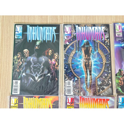 455 - INHUMANS Vol.2. #1 - 12. Complete 12 issue run. Marvel Comics 1998. VFN Condition.