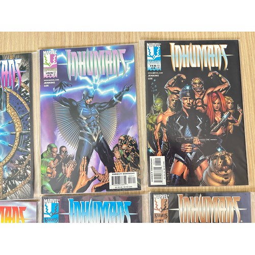 455 - INHUMANS Vol.2. #1 - 12. Complete 12 issue run. Marvel Comics 1998. VFN Condition.