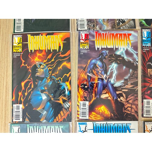 455 - INHUMANS Vol.2. #1 - 12. Complete 12 issue run. Marvel Comics 1998. VFN Condition.