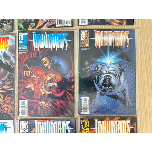 455 - INHUMANS Vol.2. #1 - 12. Complete 12 issue run. Marvel Comics 1998. VFN Condition.