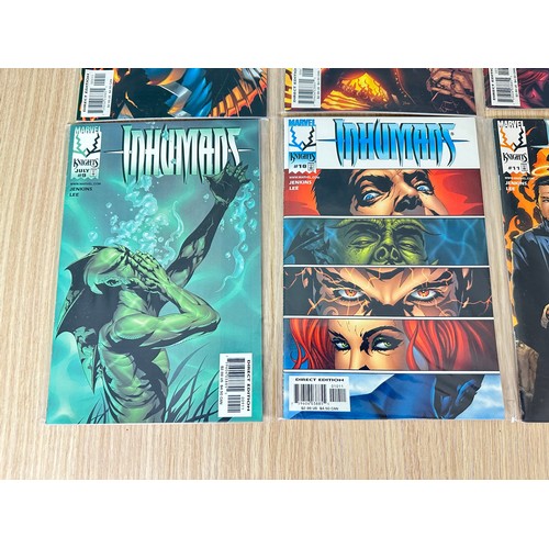 455 - INHUMANS Vol.2. #1 - 12. Complete 12 issue run. Marvel Comics 1998. VFN Condition.