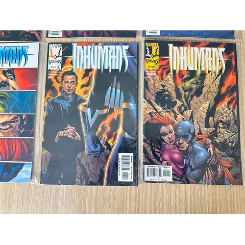 455 - INHUMANS Vol.2. #1 - 12. Complete 12 issue run. Marvel Comics 1998. VFN Condition.