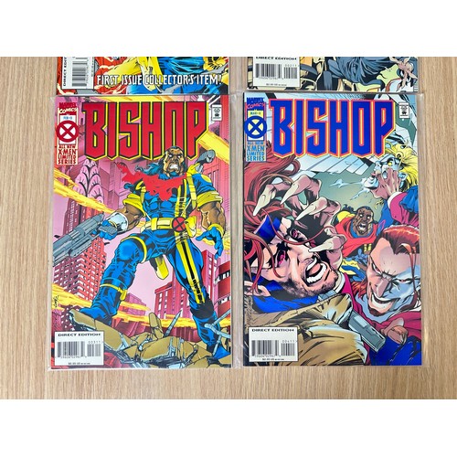 460 - BISHOP #1 - 4. Complete Four Issue Limited Series. Marvel Comics 1994. VFN Condition.