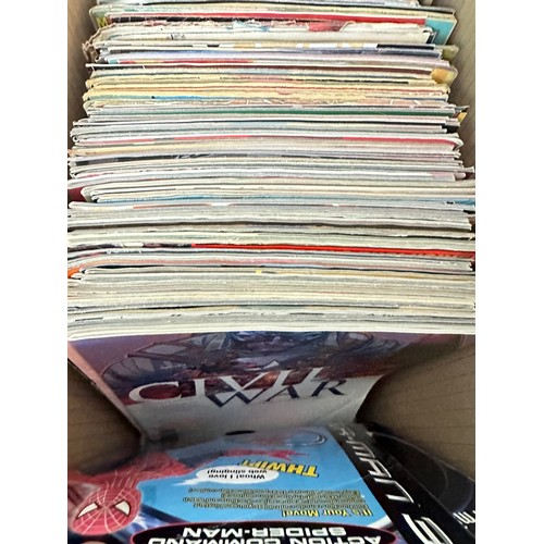 334A - ASSORTED MARVEL COMICS BUNDLE OF 250+ COMICS. Various Decades. Featuring: X-Men, Avengers, Fantastic... 